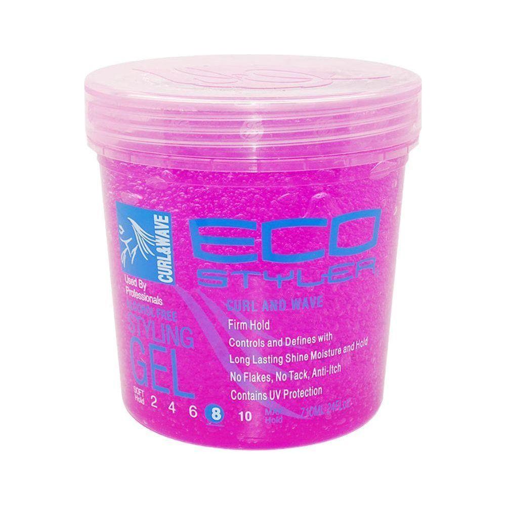 Eco Styler Pink Curl & Wave Firm Hold Styling Gel 32oz/24oz/8oz/16oz/5LB - Gtworld.de