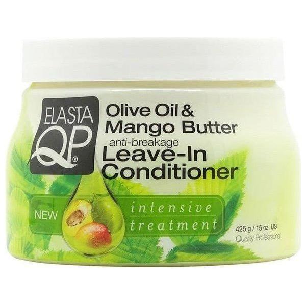 ELASTA QP Olive Oil & Mango Butter Anti - breakage Leave - in Conditioner 443ml - Gtworld.de