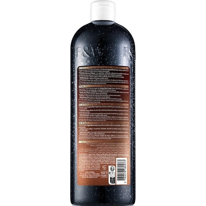 Fair & White - ORIGINAL - BLACK SOAP Exfoliating Shower Gel 940ml - gtworld.de