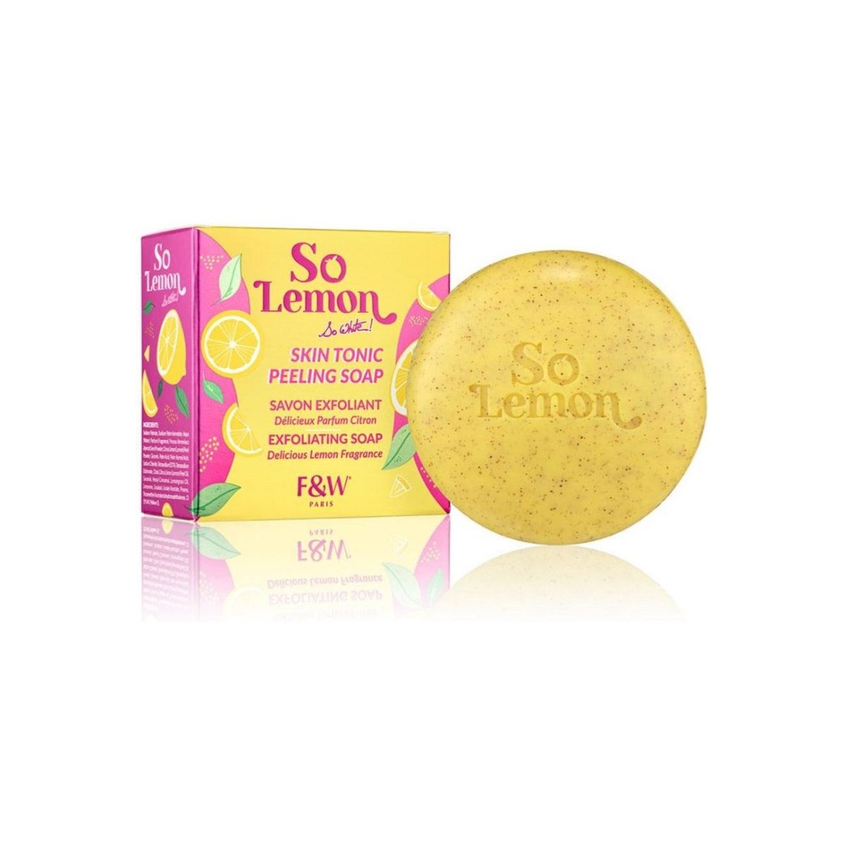 Fair & White - SO LEMON - Skin tonic peeling Soap 200g - gtworld.de