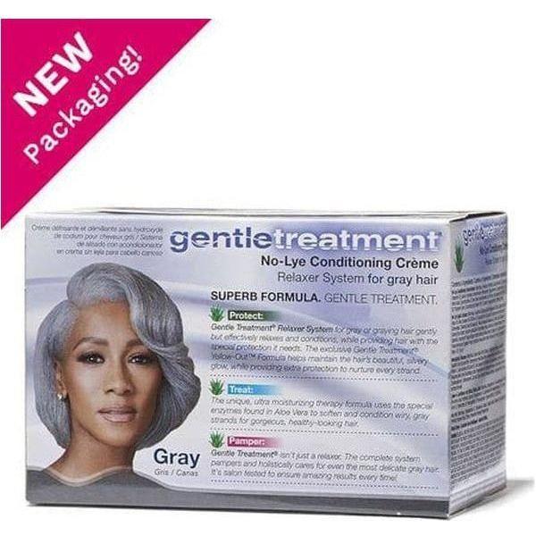 Gentle Treatment No - Lye Conditioning Creme Relaxer Gray - Gtworld.de