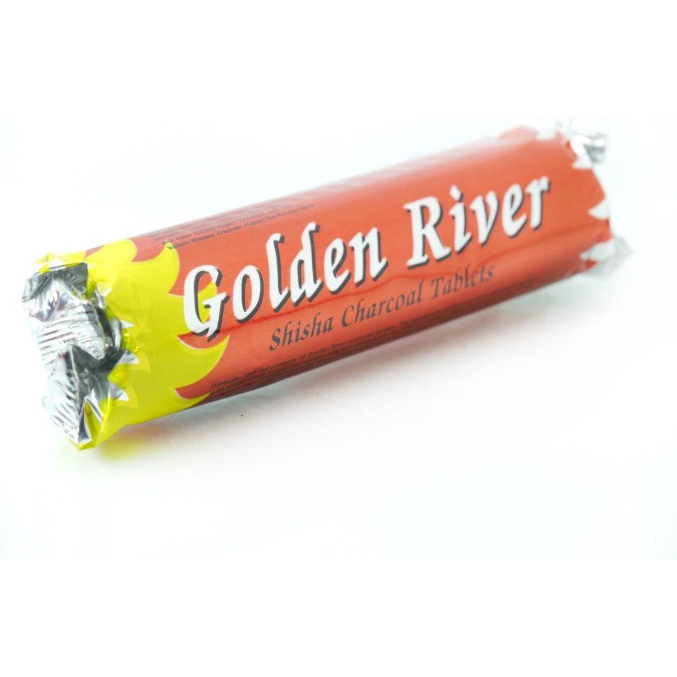 Golden River Long Burning Charcoal 33mm (1 pack of 10 rolls) - gtworld.de