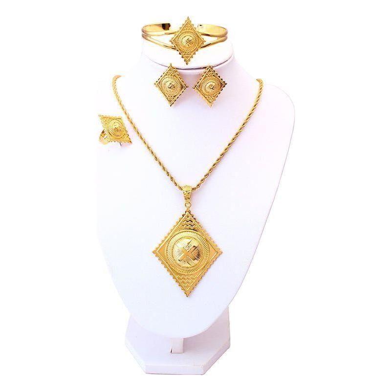 Habesha Schmuck Jewellery Gold AF - 35 - Gtworld.de