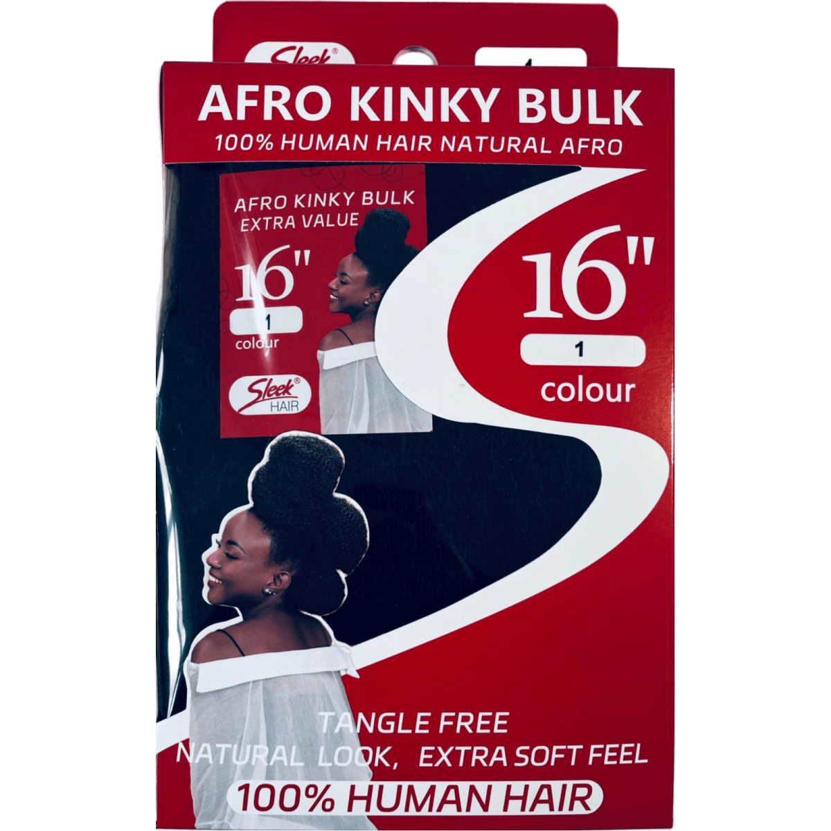 Hair By Sleek Afro Kinky Bulk 16" (Synthetic) - gtworld.de