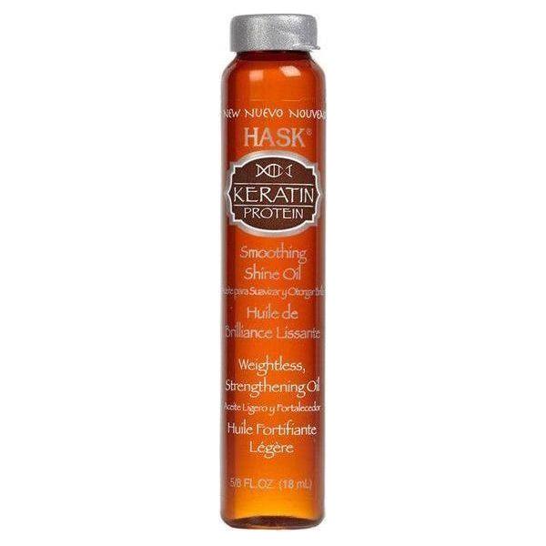 Hask Keratin Oil Smoothing Shine Hair Oil 18ml - Gtworld.de