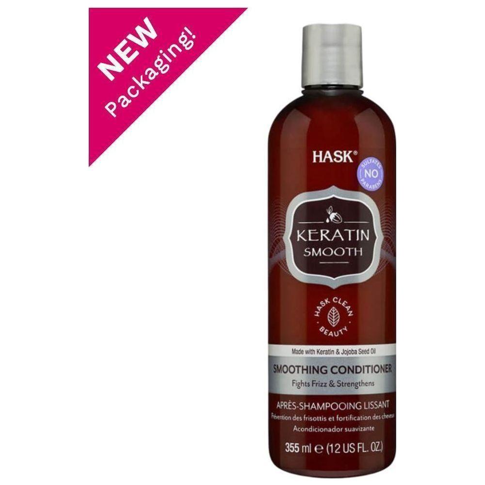 HASK Keratin Smooth Smoothing Conditioner 355ml - Gtworld.de