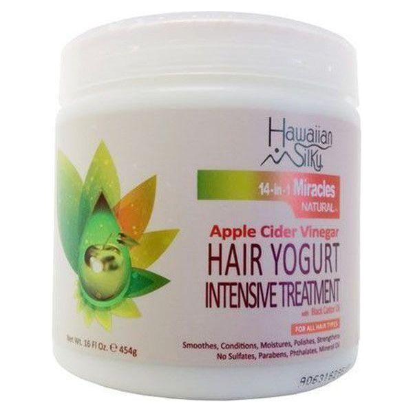 Hawaiian Silky Apple Cider Vinegar Hair Yogurt Intensive Treatment 454g - Gtworld.de