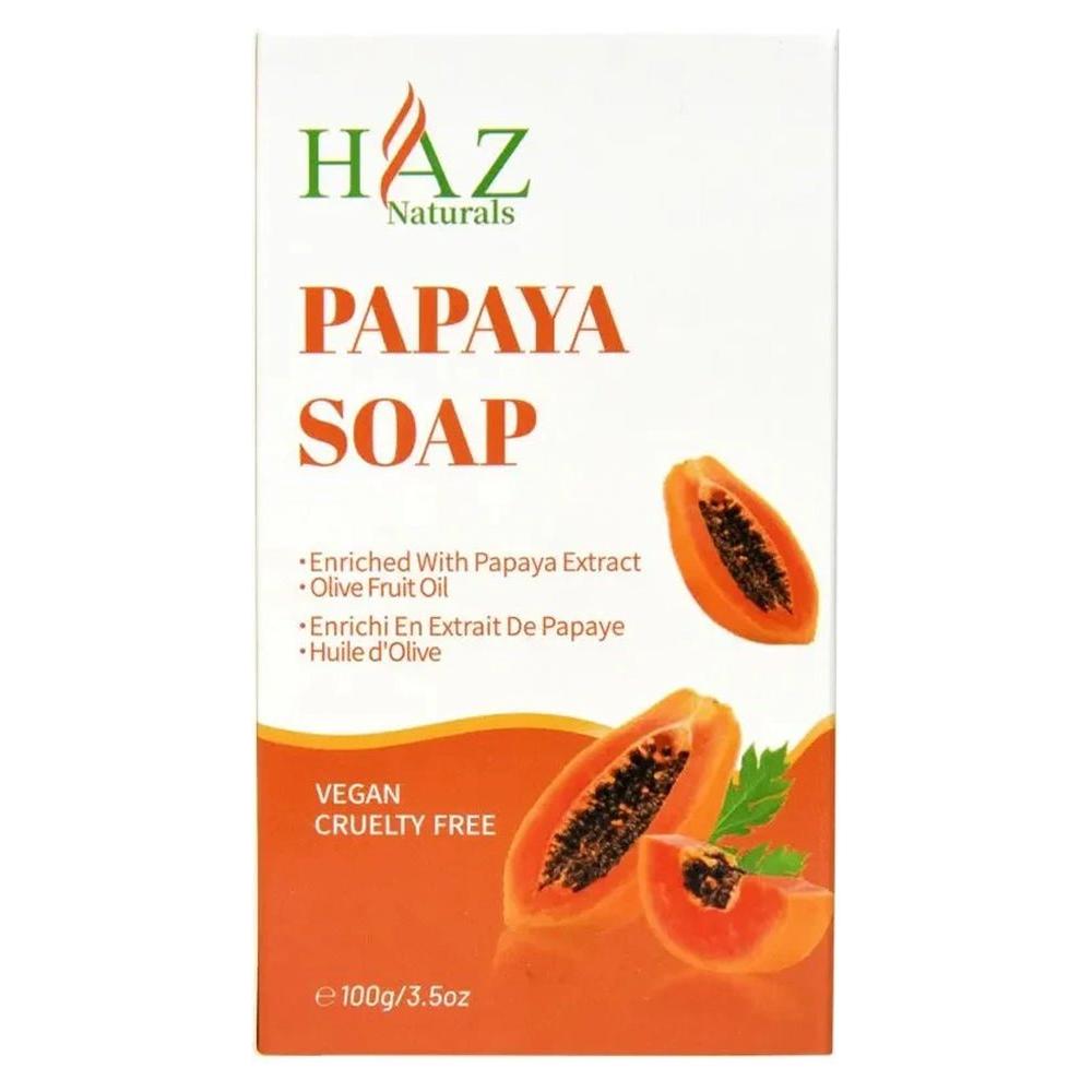 Haz Vegan Cruelty Free Papaya Soap 100g - gtworld.de