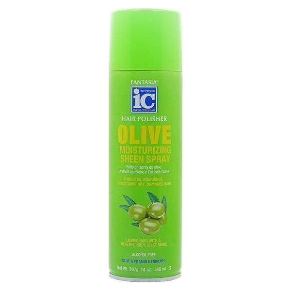 ic Fantasia Hair Polisher Olive Moisturizing Sheen Spray 548ml - Gtworld.de