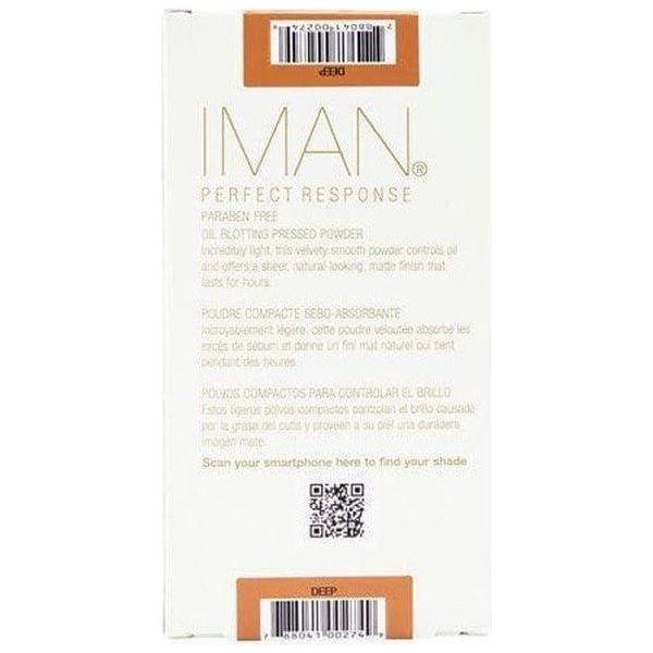 Iman Perfect Response Oil - Blotting Pressed Powder Deep 10g - Gtworld.de