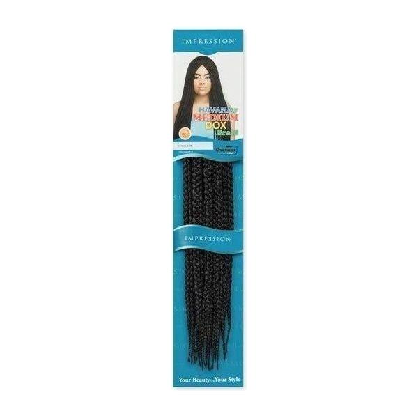 Impression Bulk - Havana Medium Box Braids - Gtworld.de