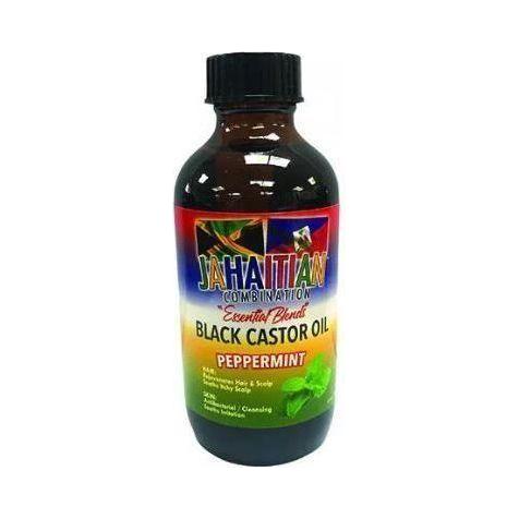 Jahaitian Combination Black Castor oil Peppermint 4oz - Gtworld.de