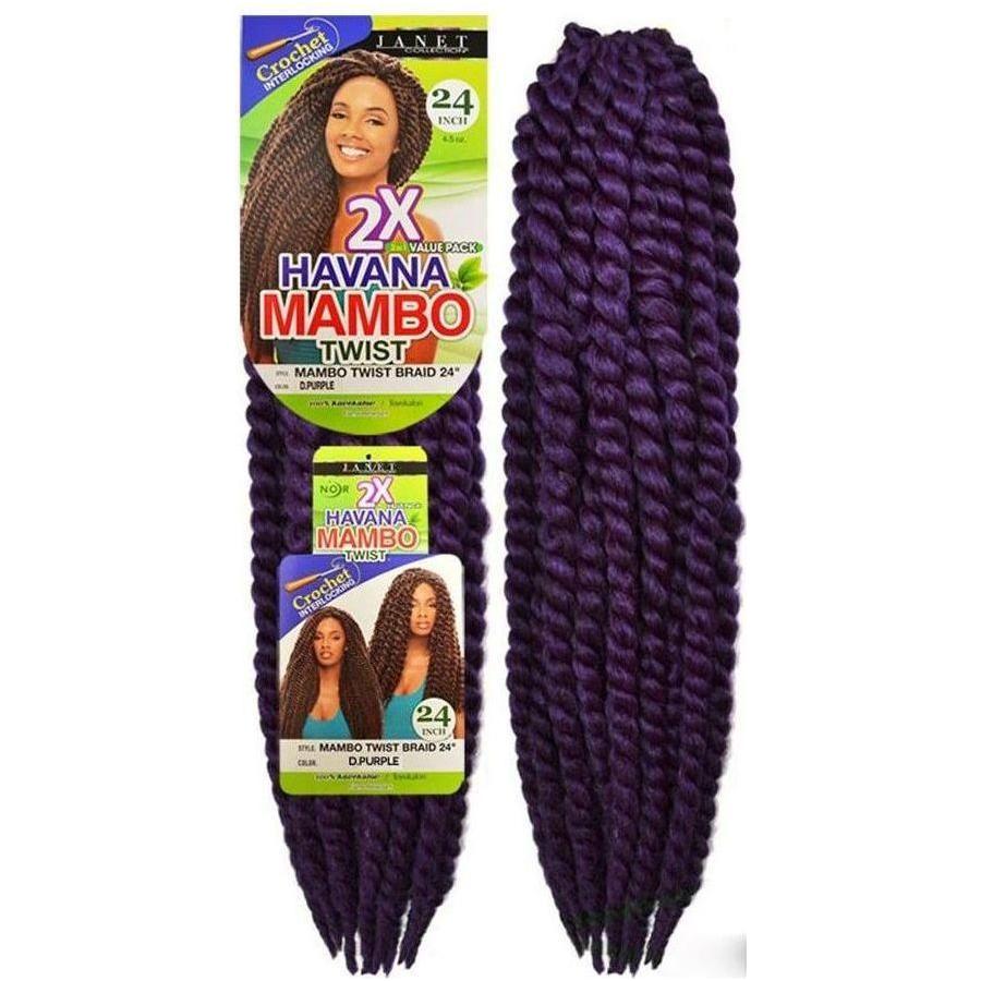 Janet Collection Havana Mambo Twist 24" Synthetic Hair 2X Value Pack - Gtworld.de