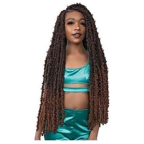 Janet Collection Nala Tress Bali Butterfly Locs Crochet Braids Kunsthaar 18" - Gtworld.de