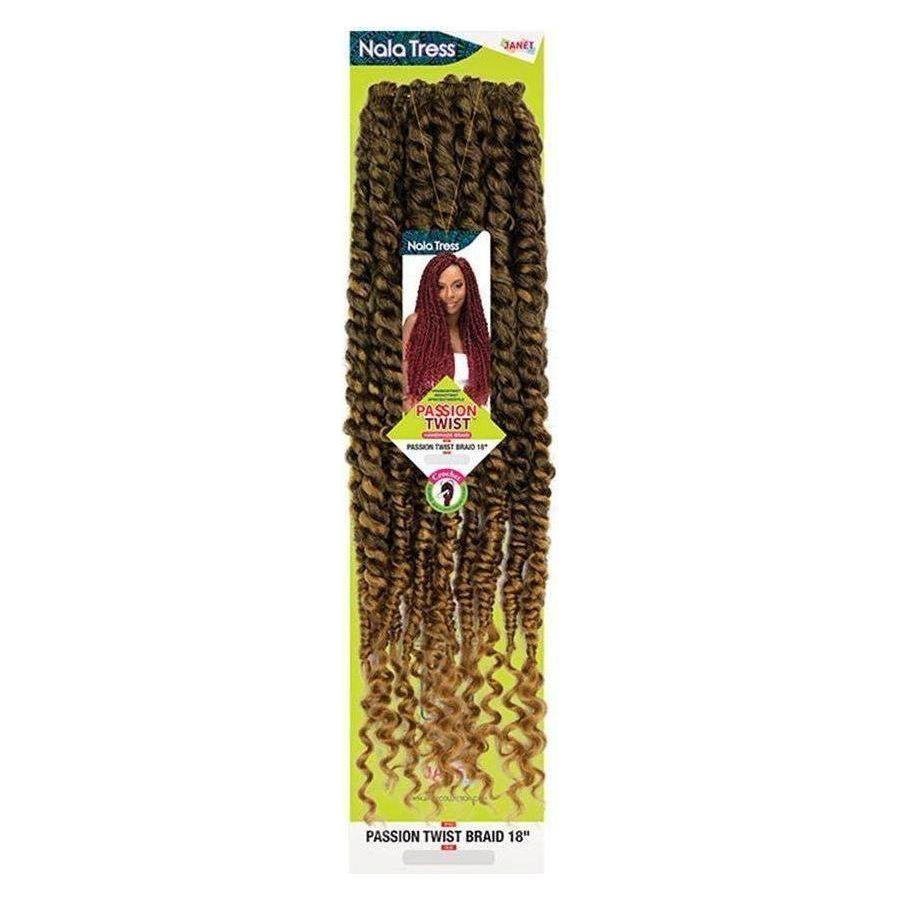 Janet Collection Passion Twist Braid 18" - Synthetic Hair - Gtworld.de