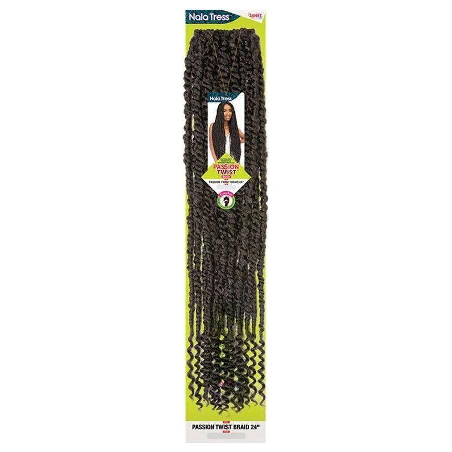 Janet Collection Passion Twist Braid 24" Synthetic Hair - Gtworld.de