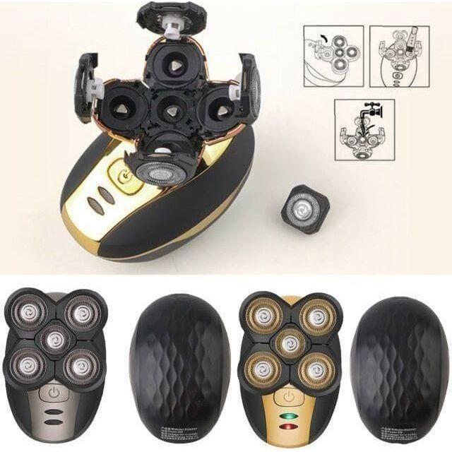 JINDING Electric Head Shaver for Men 5 in 1 Gold - Gtworld.de