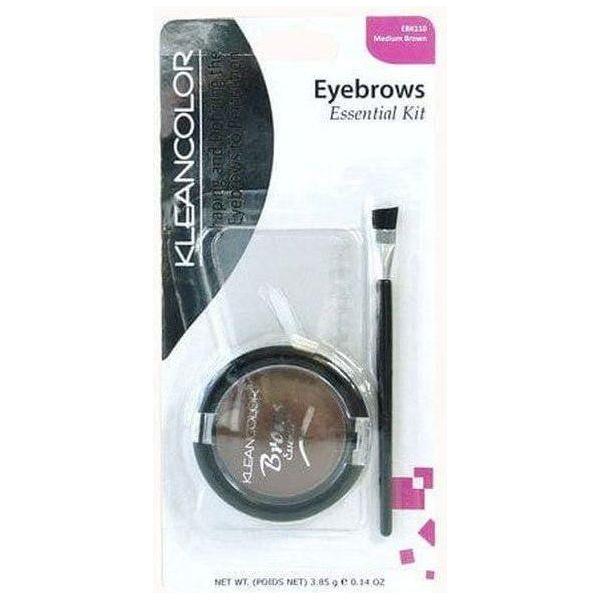 Kleancolor Eyebrow Kit Black/Medium/Brown - gtworld.de