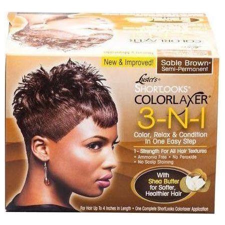 Lusters Shortlooks ColorLaxer Semi - Permanent 3 IN 1 Color, Relax & Condition - Gtworld.de