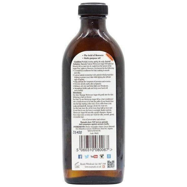 Mamado 100 % Pure Moroccan Argan Oil 150ml - gtworld.de