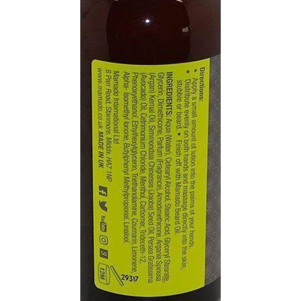 Mamado Conditioning Face & Beard Lotion 300ml - gtworld.de