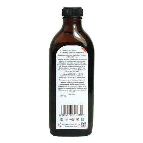 Mamado Natural Lemon Eucalyptus Oil 150ml - gtworld.de
