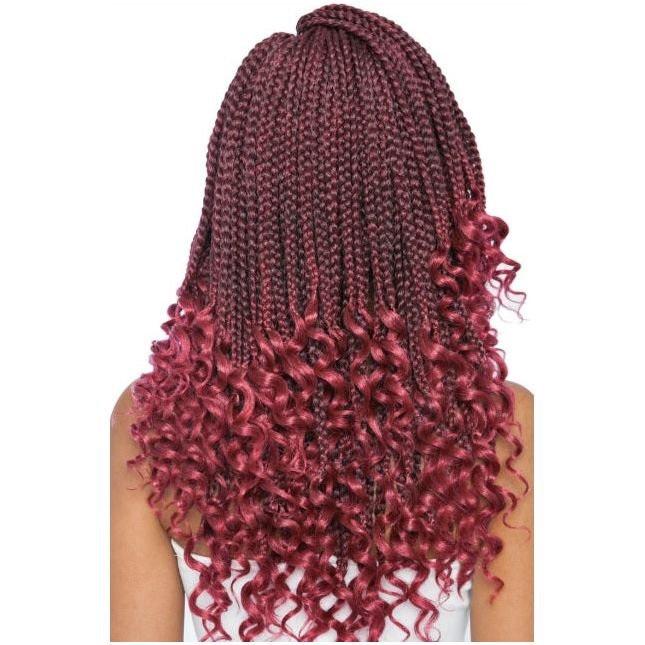 Mane Concept Afri - Naptural 3X Curly Ends Box Braids Kunsthaar 14" / 18" - gtworld.de