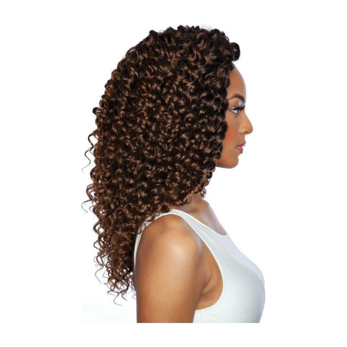 Mane Concept Afri - Naptural Caribbean 3X Sassy Curl Crochet Braid Kanekalon + Toyokalon Fiber 14" - Gtworld.de