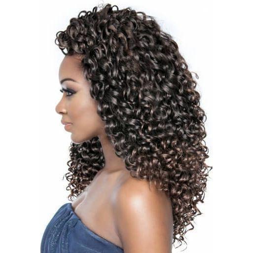 Mane Concept Afri - Naptural Caribbean Sassy Curl Crochet Braid Kanekalon + Toyokalon Fiber 18" - Gtworld.de