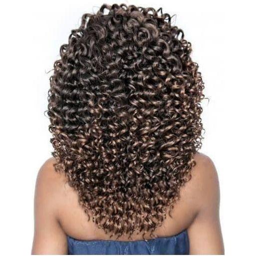 Mane Concept Afri - Naptural Caribbean Sassy Curl Crochet Braid Kanekalon + Toyokalon Fiber 18" - Gtworld.de
