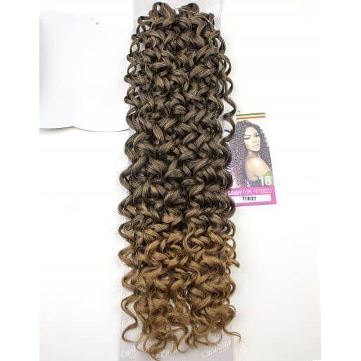 Mane Concept Afri - Naptural Caribbean Sassy Curl Crochet Braid Kanekalon + Toyokalon Fiber 18" - Gtworld.de