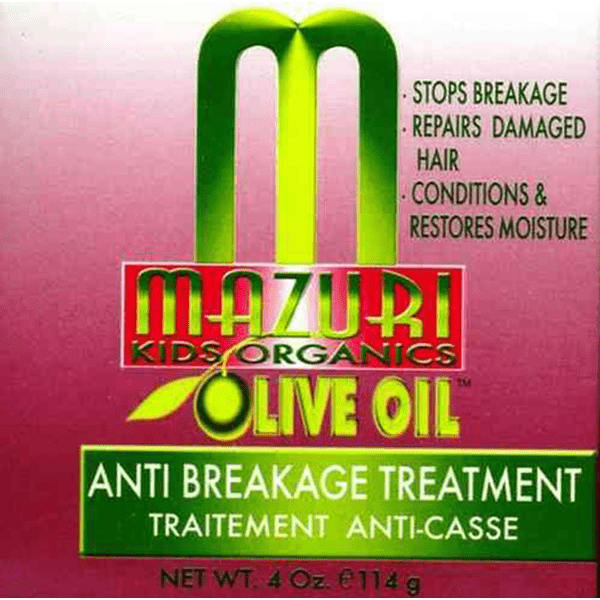 Mazuri Kids Organics Olive Oil Anti Breakage Treatment 114g - Gtworld.de