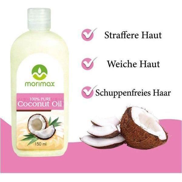 Morimax 100% Pure Coconut Oil 150ml - Gtworld.de