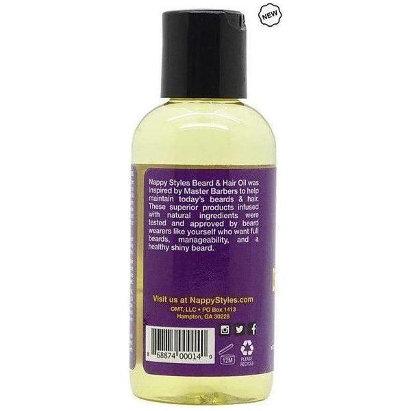 Nappy Styles Beard & Hair Oil 118ml - Gtworld.de