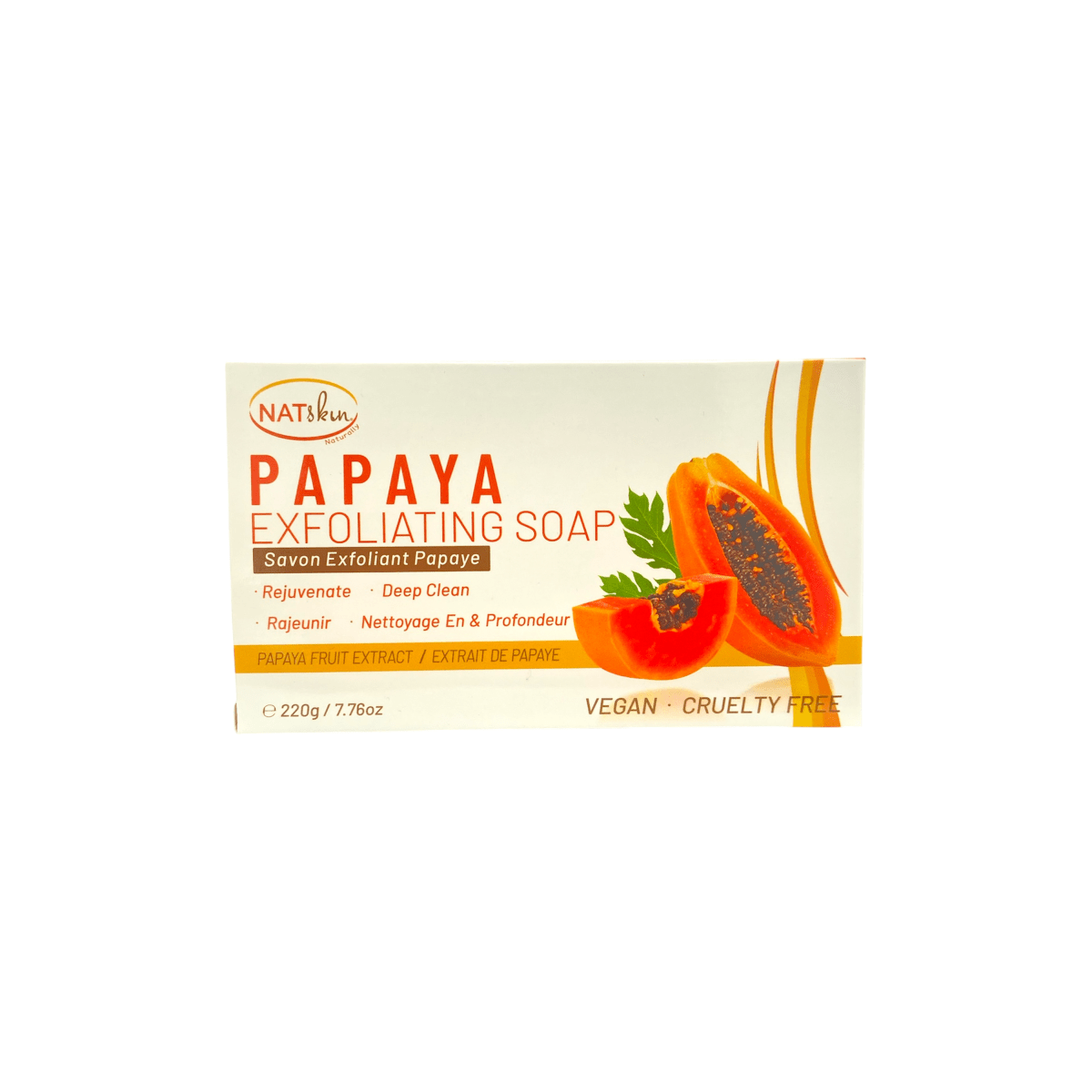 Natskin: Papaya Brightening & Exfoliating Soap 200G - gtworld.de