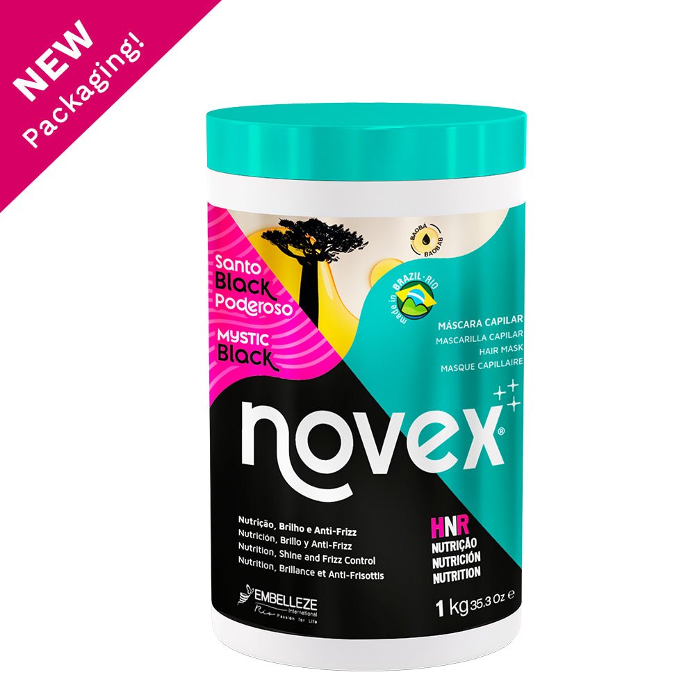 Novex Santo Black/Mystic Black Deep Hair Mask 1Kg - gtworld.de