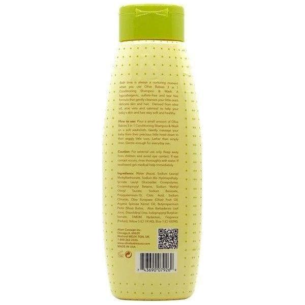 Olive Babies 3 in 1 Conditioning Shampoo & Body Wash 414ml - Gtworld.de