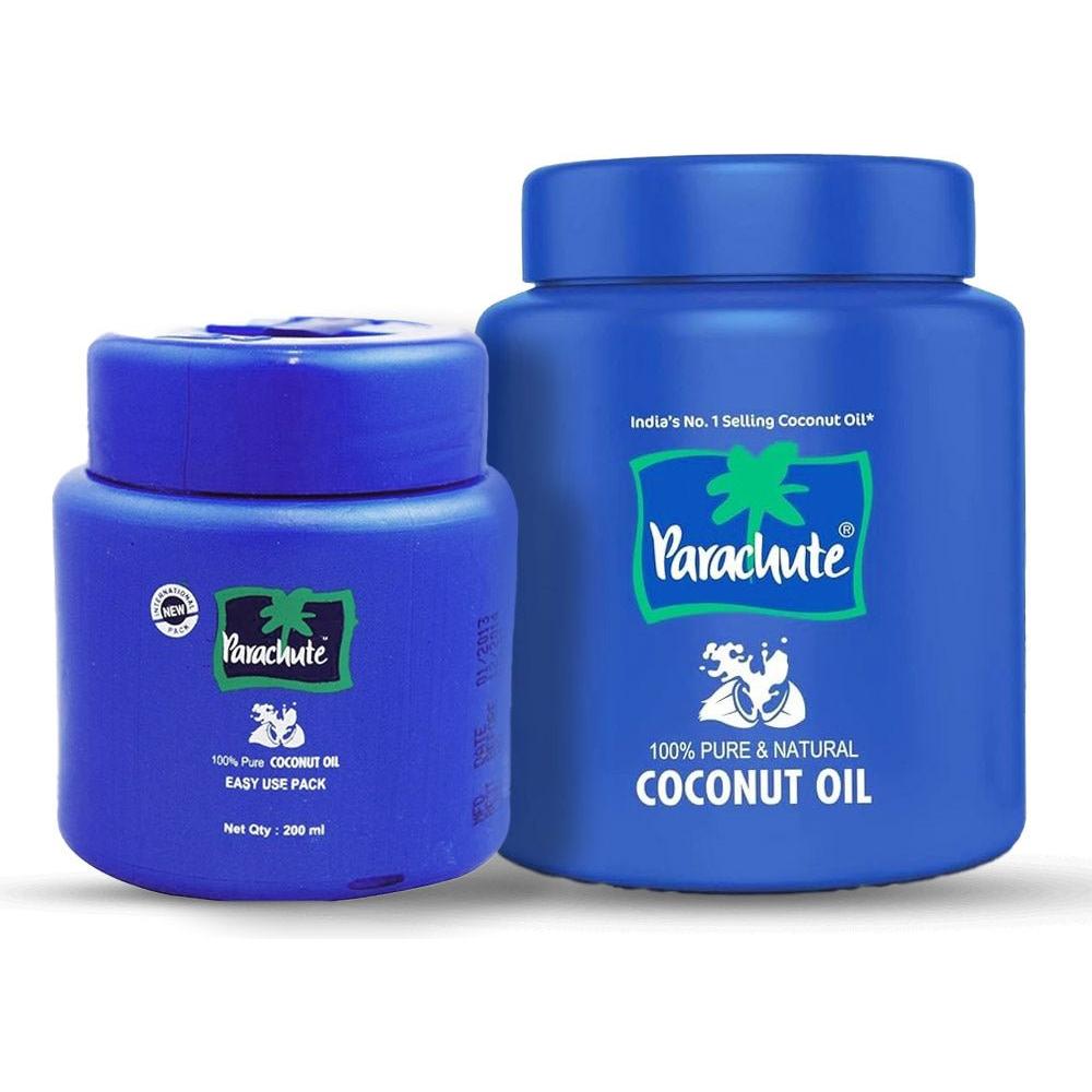Parachute: Coconut Oil Jar 200ml \ 500ml - gtworld.de