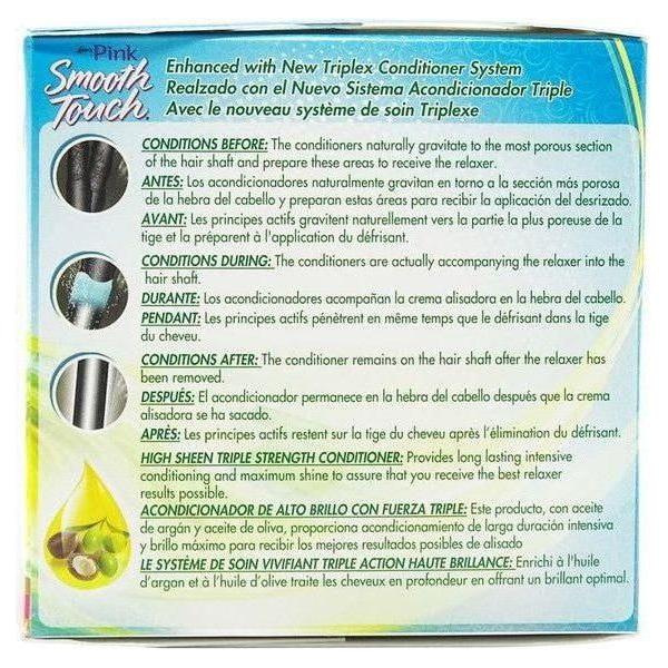 Pink Smooth Touch Olive Oil No - Lye Relaxer Kit Regular - Gtworld.de