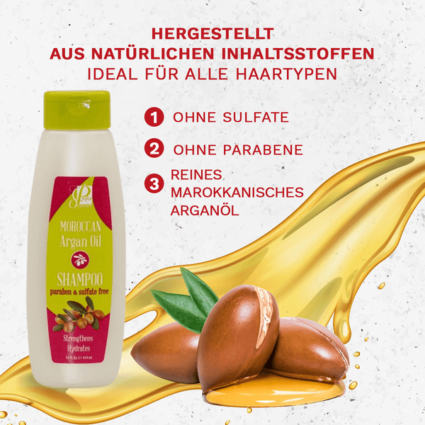 Profix Marokkanisches Arganöl Shampoo Paraben & Sulfat frei 414ml - Gtworld.de
