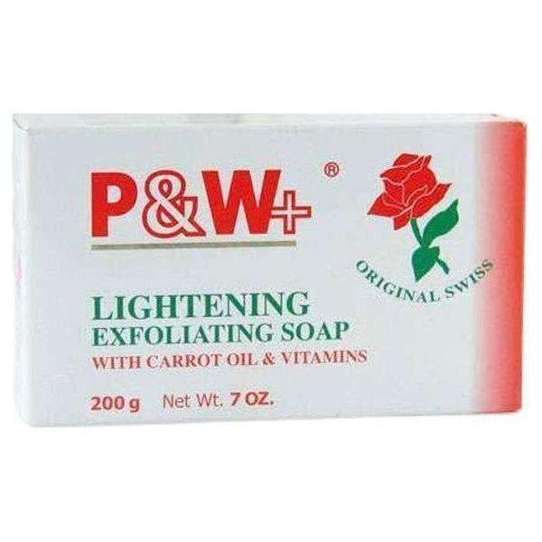 P&W Lightening Exfoliating Soap With Carrot Oil And Vitamins 200G - Gtworld.de
