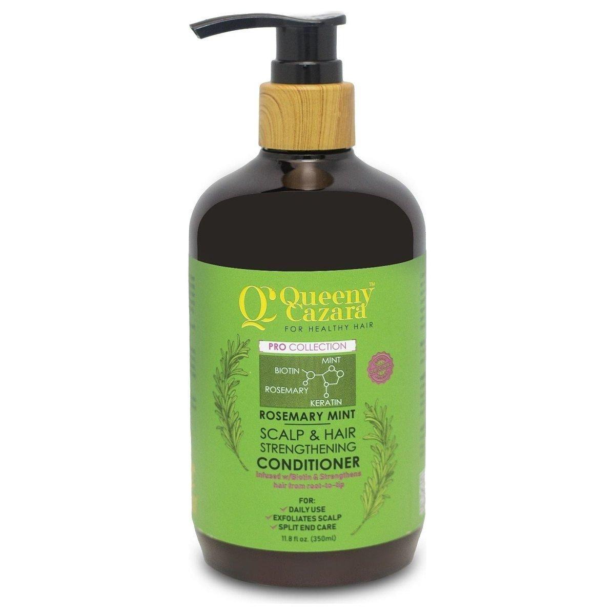 Queeny Cazara Rosemary Mint Sclap & Hair Strengthning Conditioner 350ml - gtworld.de
