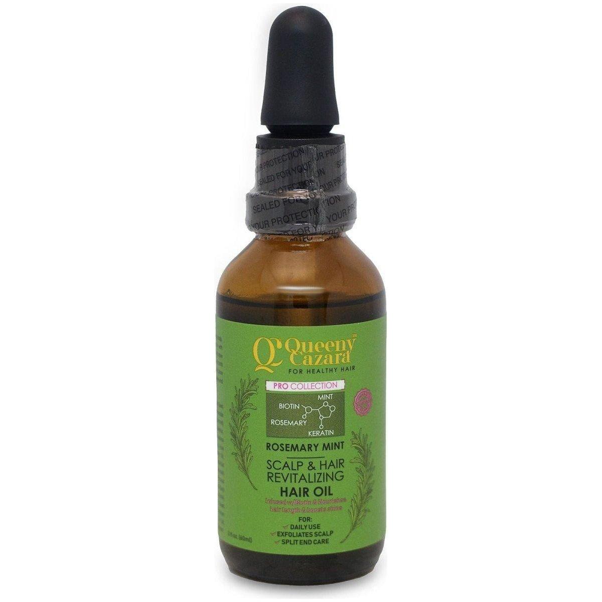 Queeny Cazara Rosemary Mint Sclap&Hair Revitalizing Hair Oil 60ml - gtworld.de