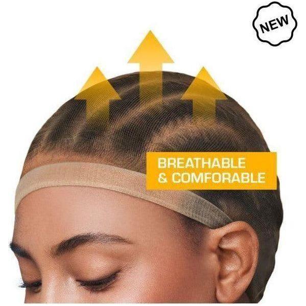 Red By Kiss HD Invisible Stocking Wig Cap 2pcs - Gtworld.de