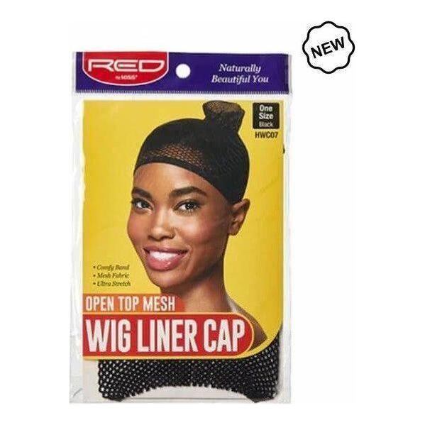 Red By Kiss Open Top Mesh Wig Liner Cap Black - Gtworld.de
