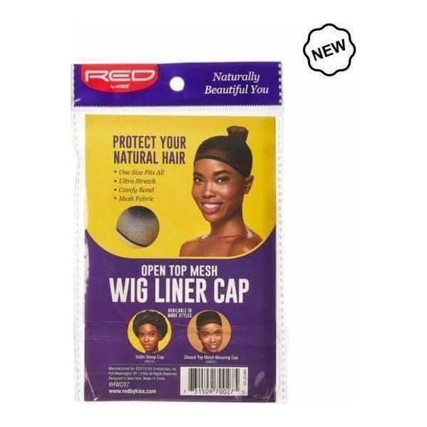 Red By Kiss Open Top Mesh Wig Liner Cap Black - Gtworld.de