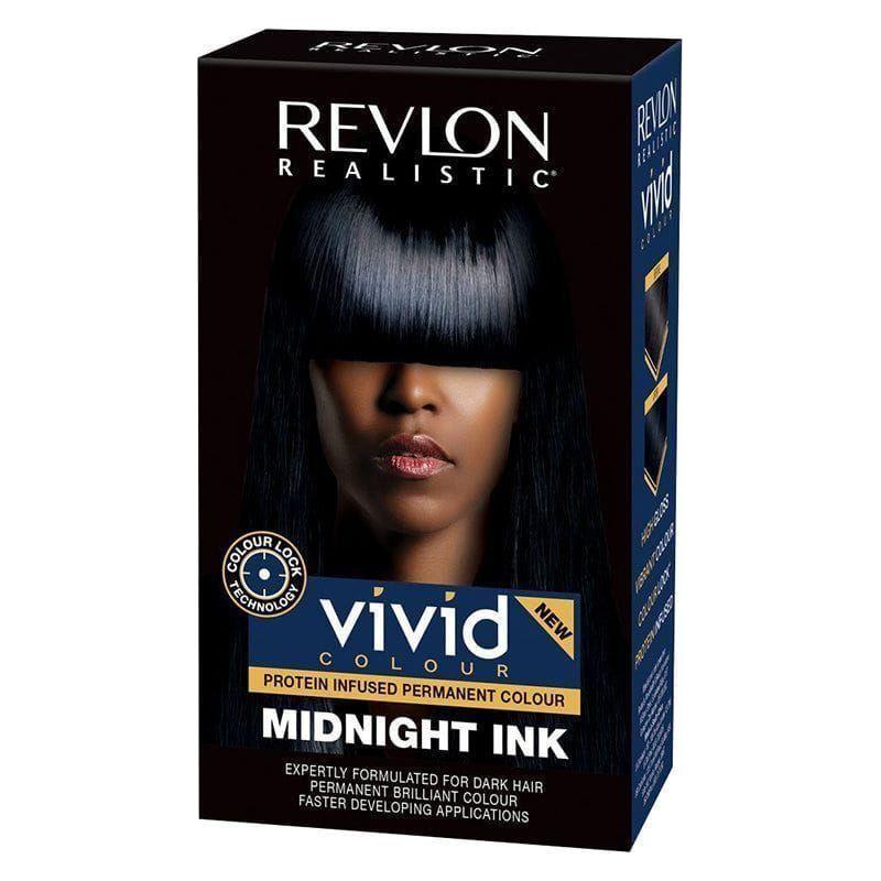 Revlon Realistic Vivid Colour Protein Infused Permanent Colour Midnight Ink - Gtworld.de