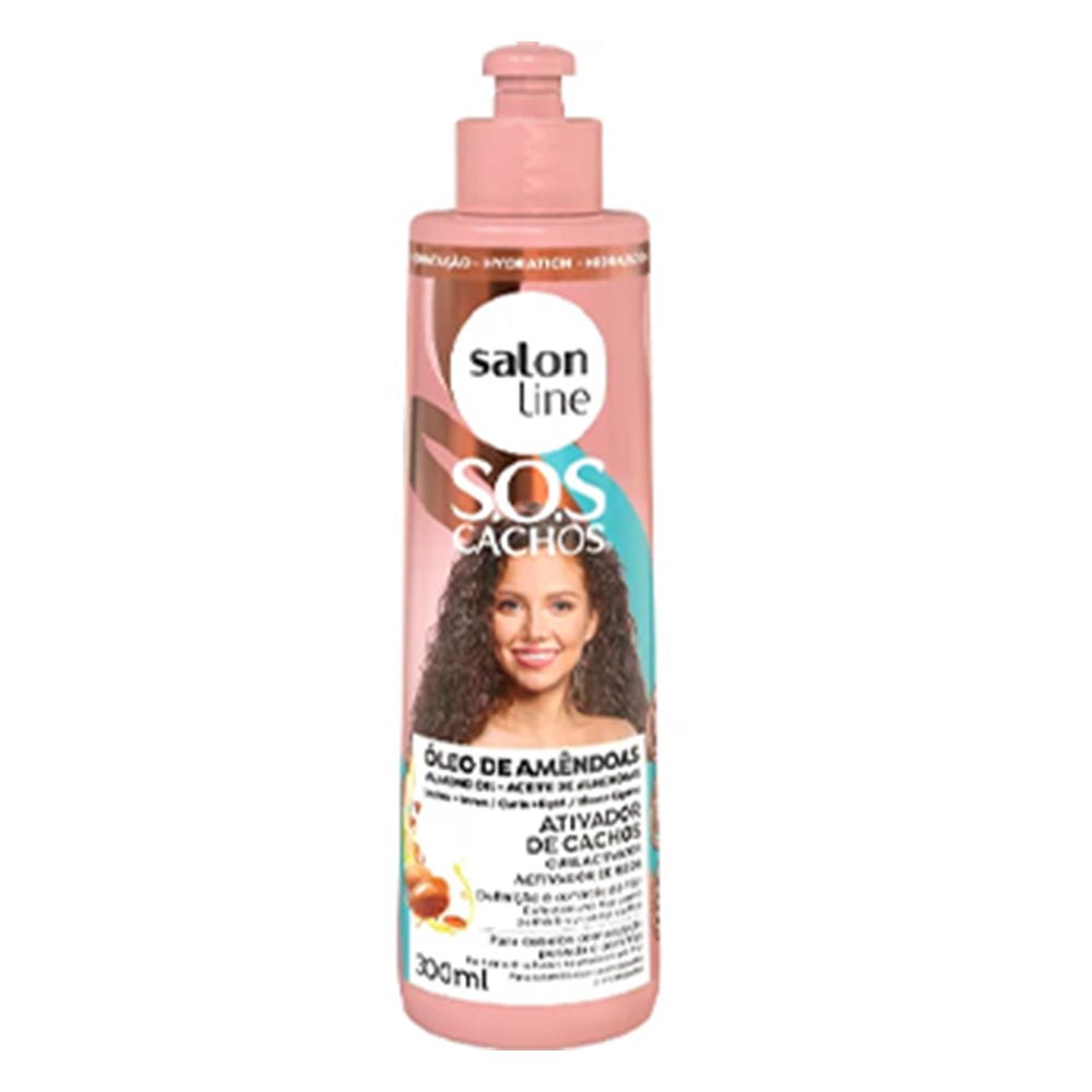 Salon Line SOS Cachos Óleo de Amêndoas Curl Activator 300ml - gtworld.de