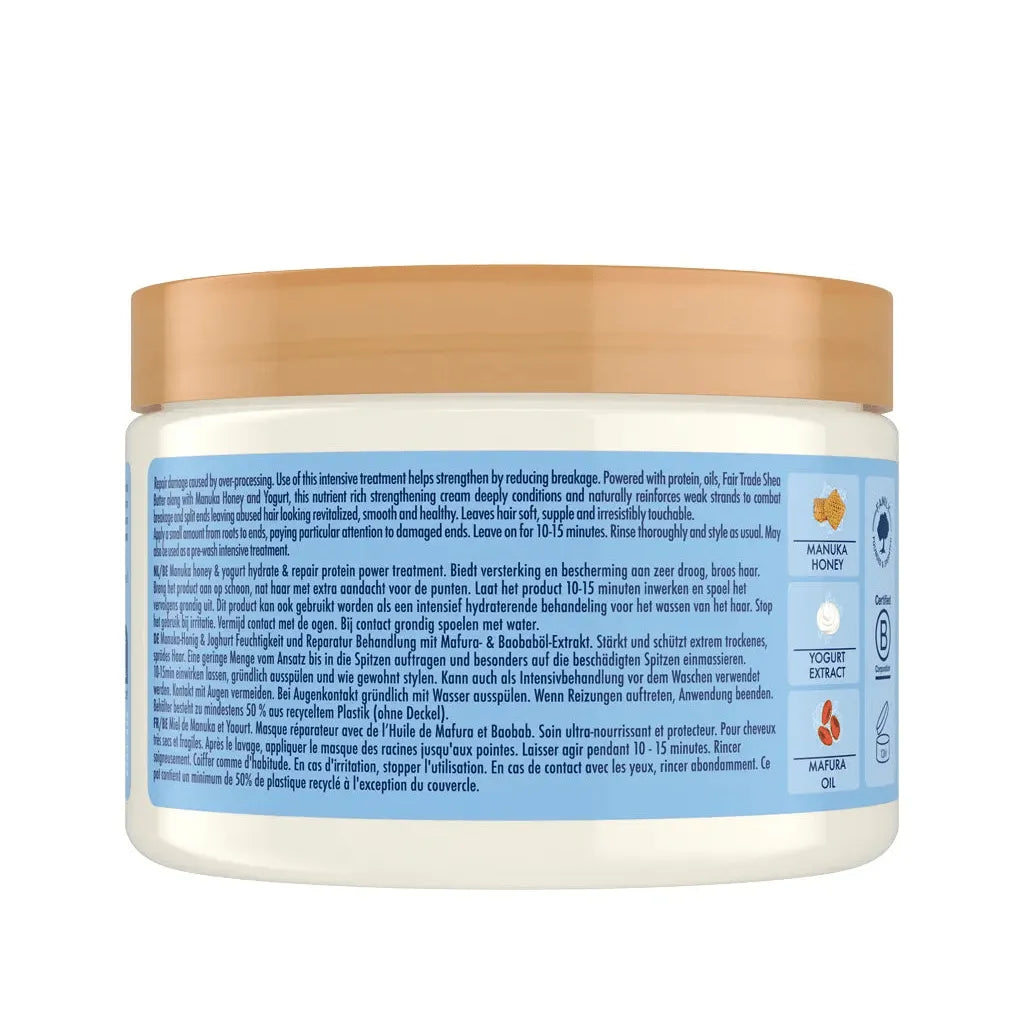 Shea Moisture Manuka Honey & Yogurt Protein Power Treatment 355ml - gtworld.de