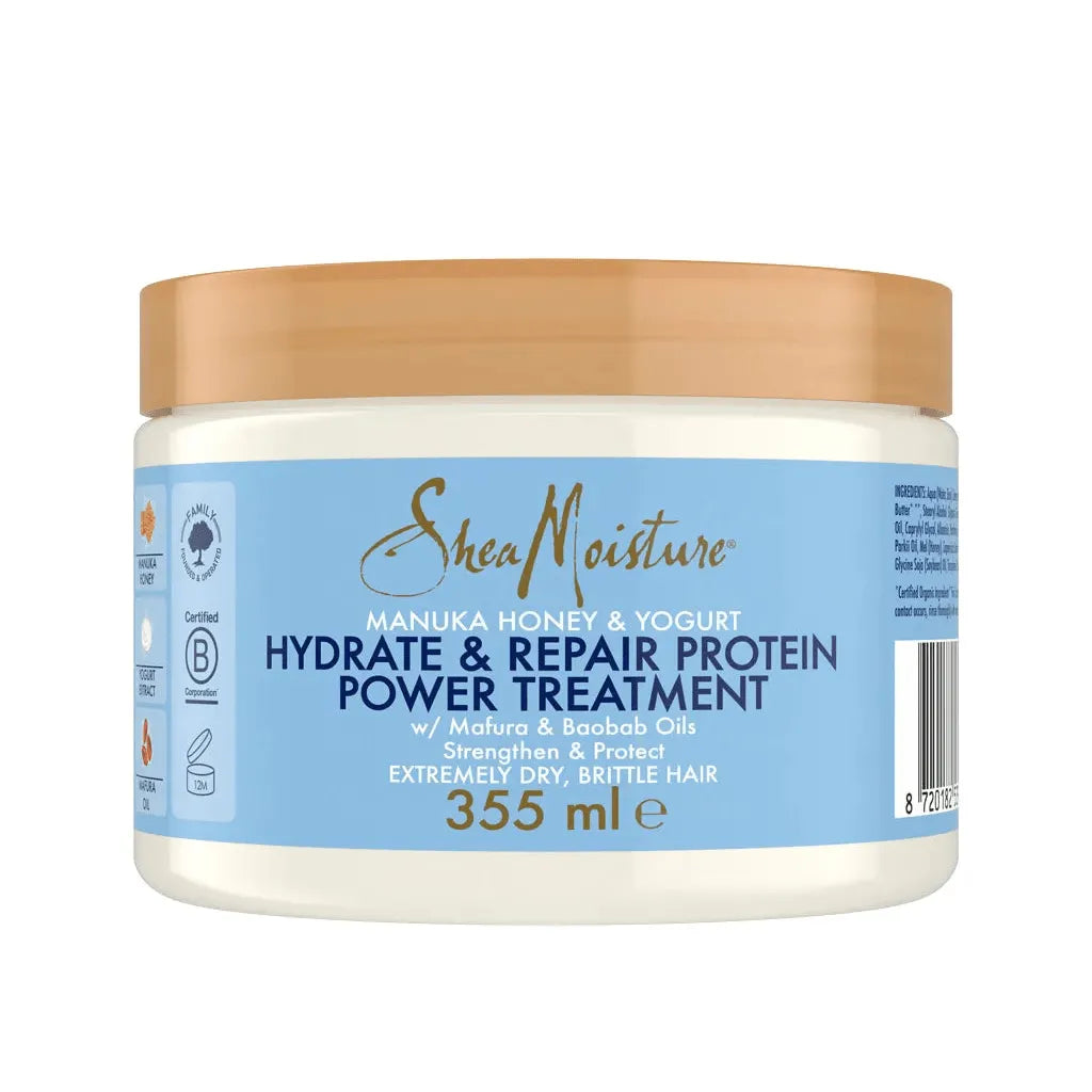 Shea Moisture Manuka Honey & Yogurt Protein Power Treatment 355ml - gtworld.de